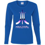T-Shirts Royal / S Parzival Retro Women's Long Sleeve T-Shirt