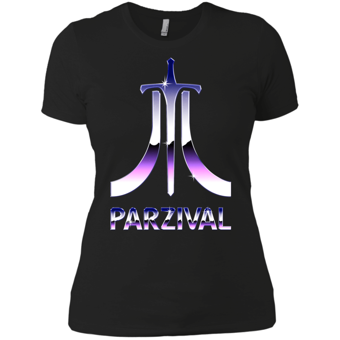 T-Shirts Black / X-Small Parzival Retro Women's Premium T-Shirt