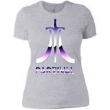 T-Shirts Heather Grey / X-Small Parzival Retro Women's Premium T-Shirt