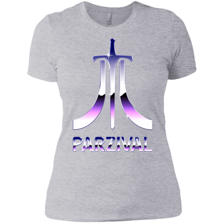 T-Shirts Heather Grey / X-Small Parzival Retro Women's Premium T-Shirt