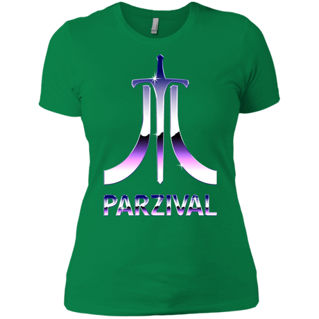 T-Shirts Kelly Green / X-Small Parzival Retro Women's Premium T-Shirt