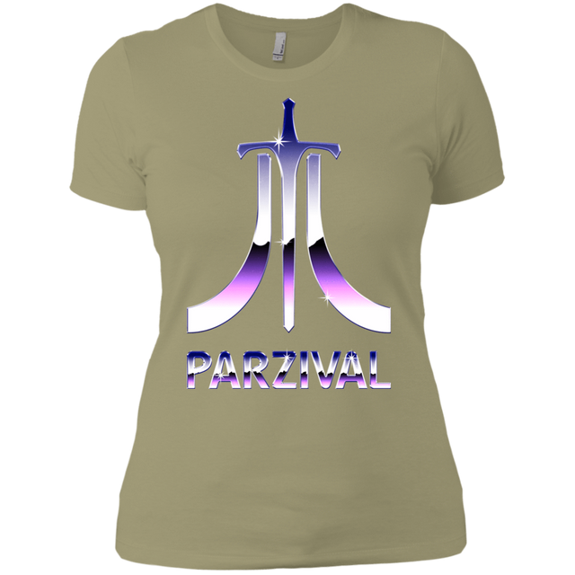 T-Shirts Light Olive / X-Small Parzival Retro Women's Premium T-Shirt