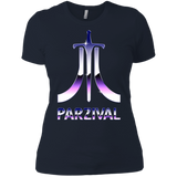 T-Shirts Midnight Navy / X-Small Parzival Retro Women's Premium T-Shirt