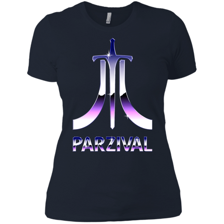 T-Shirts Midnight Navy / X-Small Parzival Retro Women's Premium T-Shirt