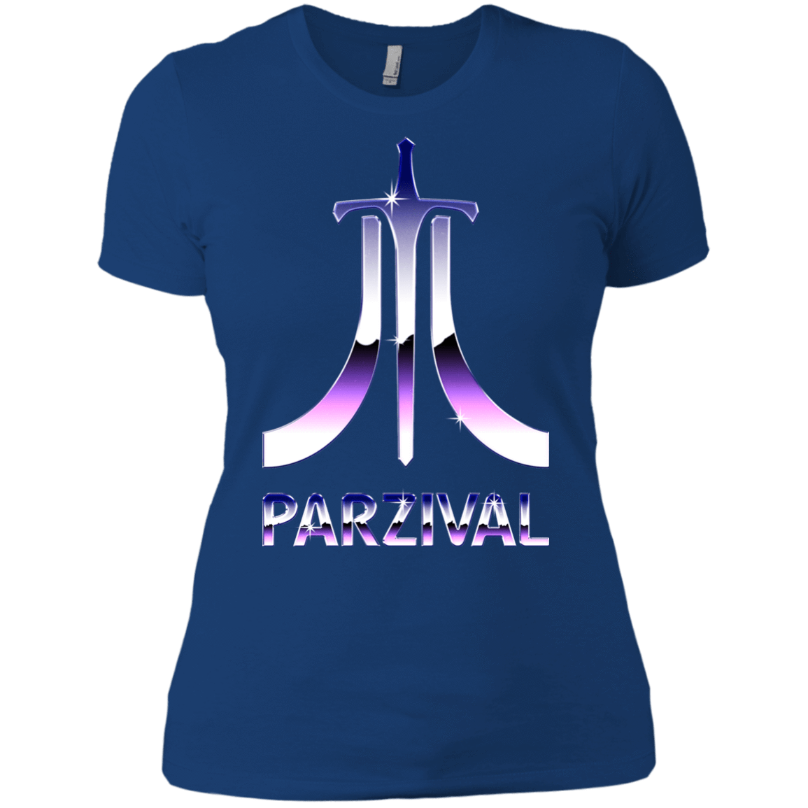 T-Shirts Royal / X-Small Parzival Retro Women's Premium T-Shirt