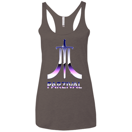 T-Shirts Macchiato / X-Small Parzival Retro Women's Triblend Racerback Tank