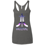 T-Shirts Premium Heather / X-Small Parzival Retro Women's Triblend Racerback Tank