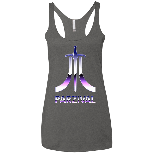 T-Shirts Premium Heather / X-Small Parzival Retro Women's Triblend Racerback Tank