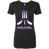 T-Shirts Vintage Black / S Parzival Retro Women's Triblend T-Shirt