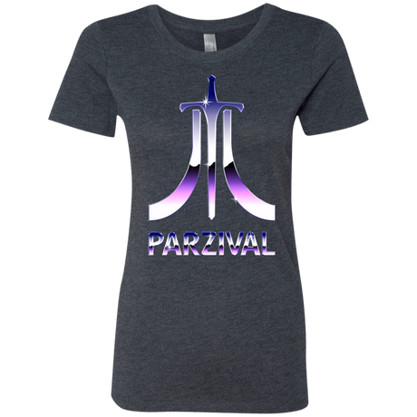 T-Shirts Vintage Navy / S Parzival Retro Women's Triblend T-Shirt