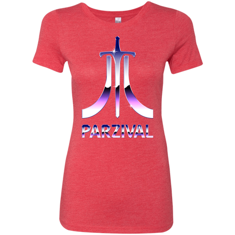 T-Shirts Vintage Red / S Parzival Retro Women's Triblend T-Shirt