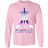 T-Shirts Light Pink / YS Parzival Retro Youth Long Sleeve T-Shirt