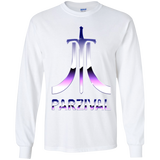 T-Shirts White / YS Parzival Retro Youth Long Sleeve T-Shirt