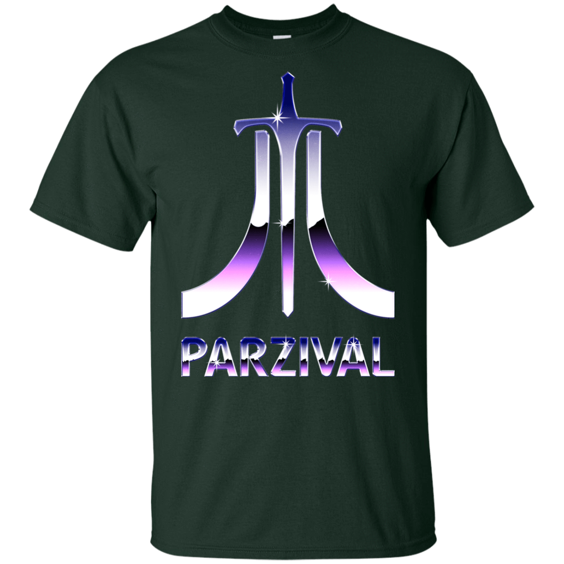 T-Shirts Forest / YXS Parzival Retro Youth T-Shirt