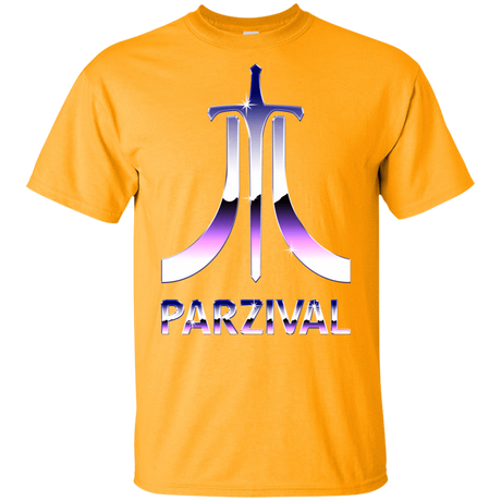 T-Shirts Gold / YXS Parzival Retro Youth T-Shirt