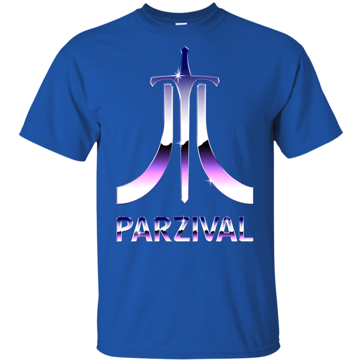 T-Shirts Royal / YXS Parzival Retro Youth T-Shirt