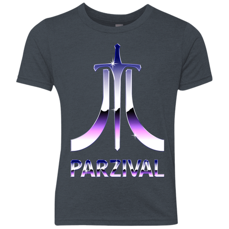 T-Shirts Vintage Navy / YXS Parzival Retro Youth Triblend T-Shirt