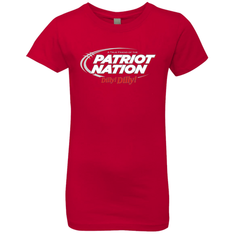 T-Shirts Red / YXS Patriot Nation Dilly Dilly Girls Premium T-Shirt