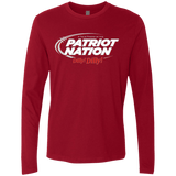 T-Shirts Cardinal / Small Patriot Nation Dilly Dilly Men's Premium Long Sleeve