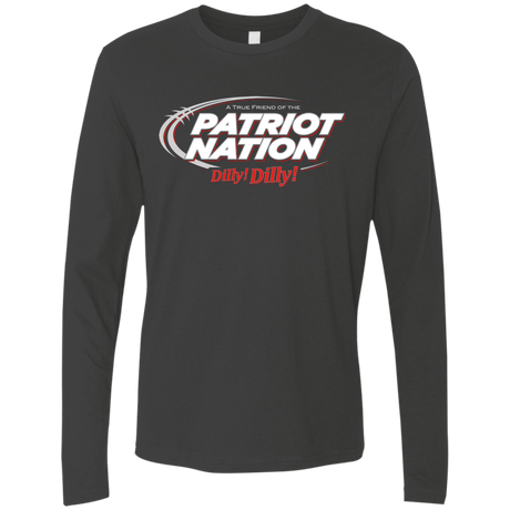 T-Shirts Heavy Metal / Small Patriot Nation Dilly Dilly Men's Premium Long Sleeve
