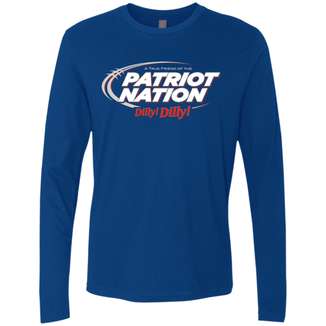 T-Shirts Royal / Small Patriot Nation Dilly Dilly Men's Premium Long Sleeve