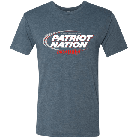 T-Shirts Indigo / Small Patriot Nation Dilly Dilly Men's Triblend T-Shirt