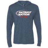 T-Shirts Indigo / X-Small Patriot Nation Dilly Dilly Triblend Long Sleeve Hoodie Tee