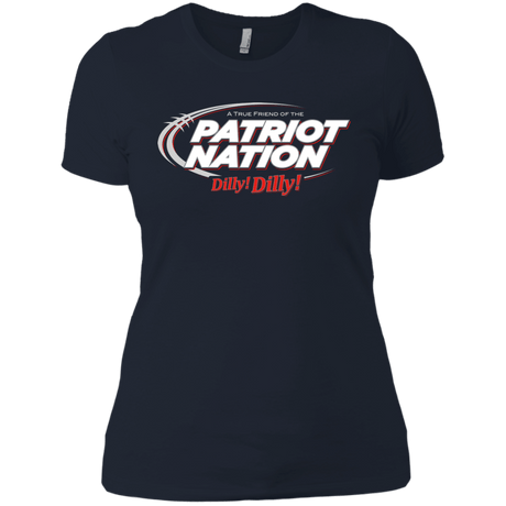 T-Shirts Midnight Navy / X-Small Patriot Nation Dilly Dilly Women's Premium T-Shirt
