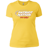 T-Shirts Vibrant Yellow / X-Small Patriot Nation Dilly Dilly Women's Premium T-Shirt