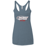 T-Shirts Indigo / X-Small Patriot Nation Dilly Dilly Women's Triblend Racerback Tank