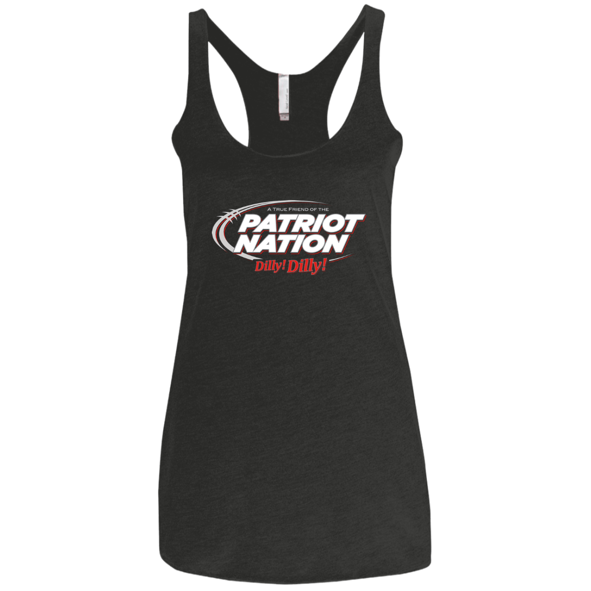 T-Shirts Vintage Black / X-Small Patriot Nation Dilly Dilly Women's Triblend Racerback Tank