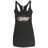 T-Shirts Vintage Black / X-Small Patriot Nation Dilly Dilly Women's Triblend Racerback Tank