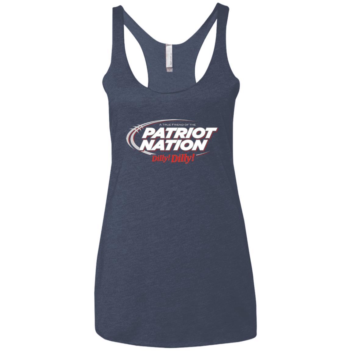 T-Shirts Vintage Navy / X-Small Patriot Nation Dilly Dilly Women's Triblend Racerback Tank