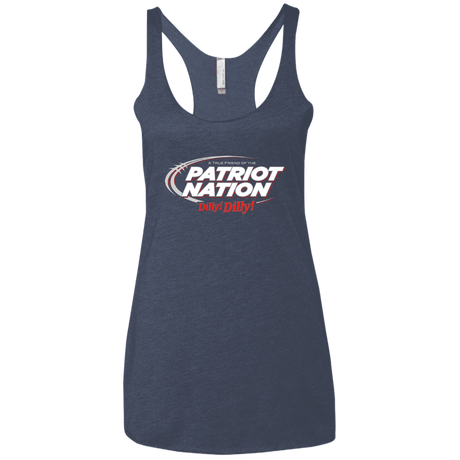 T-Shirts Vintage Navy / X-Small Patriot Nation Dilly Dilly Women's Triblend Racerback Tank