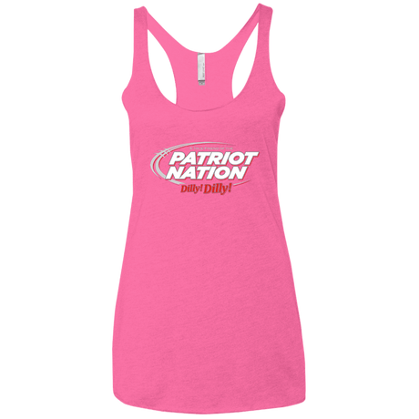 T-Shirts Vintage Pink / X-Small Patriot Nation Dilly Dilly Women's Triblend Racerback Tank