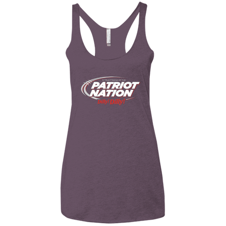T-Shirts Vintage Purple / X-Small Patriot Nation Dilly Dilly Women's Triblend Racerback Tank