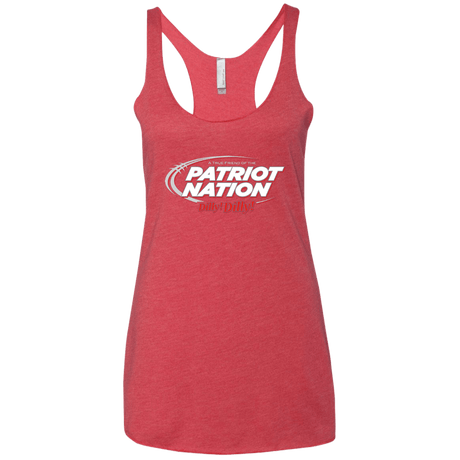 T-Shirts Vintage Red / X-Small Patriot Nation Dilly Dilly Women's Triblend Racerback Tank