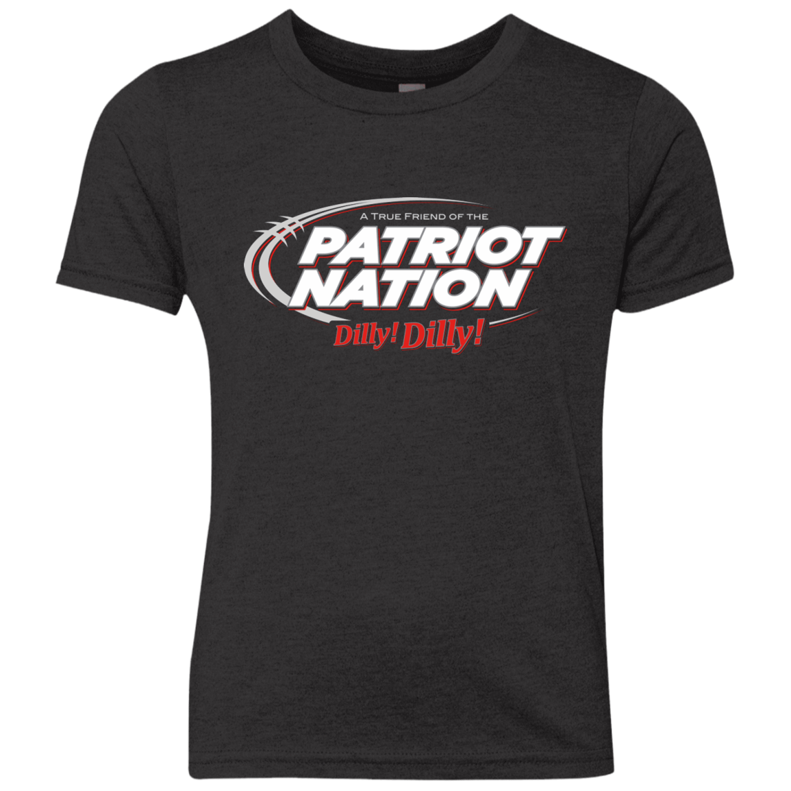 T-Shirts Vintage Black / YXS Patriot Nation Dilly Dilly Youth Triblend T-Shirt