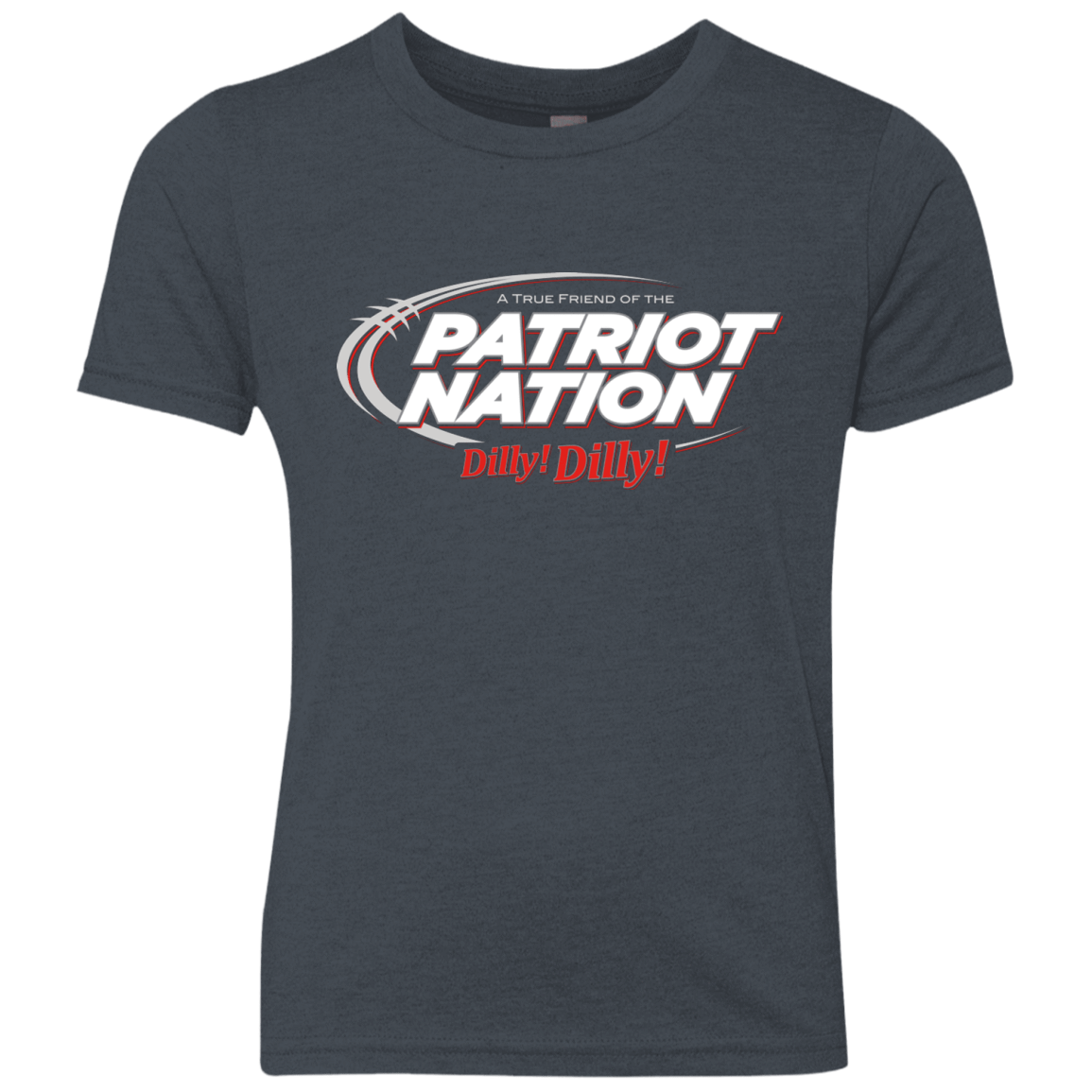 T-Shirts Vintage Navy / YXS Patriot Nation Dilly Dilly Youth Triblend T-Shirt