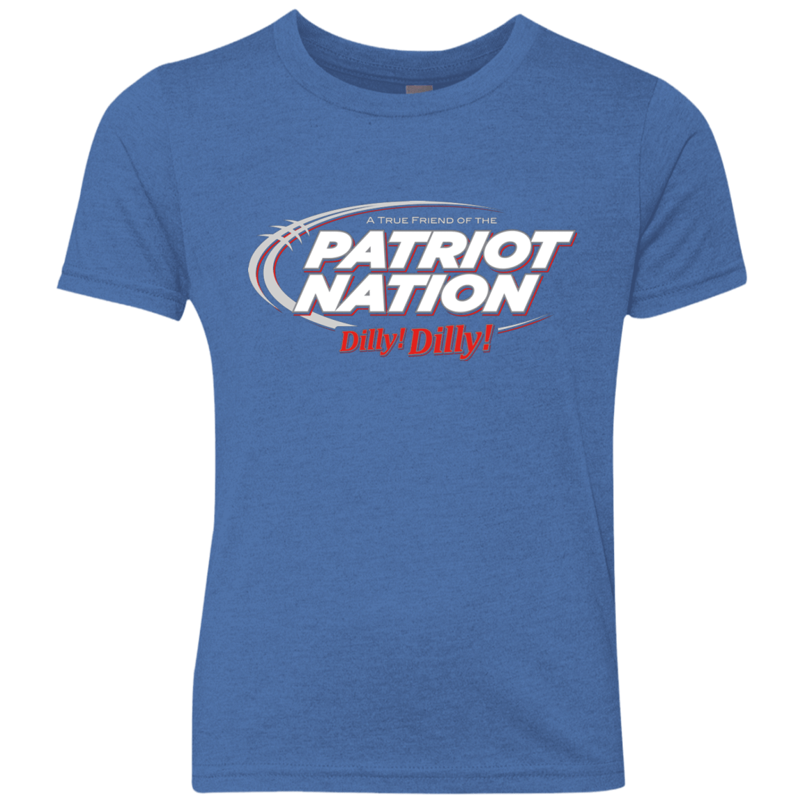T-Shirts Vintage Royal / YXS Patriot Nation Dilly Dilly Youth Triblend T-Shirt