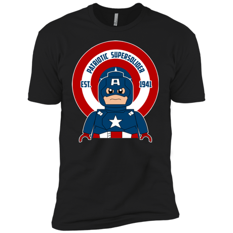 T-Shirts Black / YXS Patriotic Supersoldier Boys Premium T-Shirt