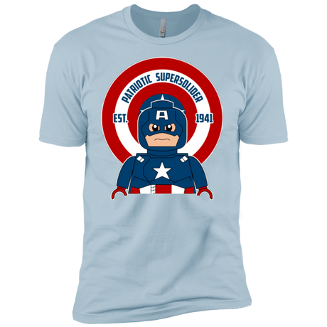 T-Shirts Light Blue / YXS Patriotic Supersoldier Boys Premium T-Shirt