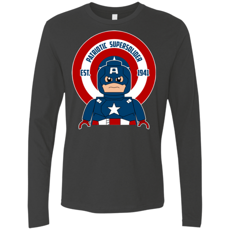 Patriotic Supersoldier Men's Premium Long Sleeve