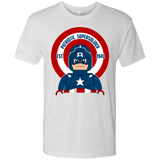 T-Shirts Heather White / Small Patriotic Supersoldier Men's Triblend T-Shirt