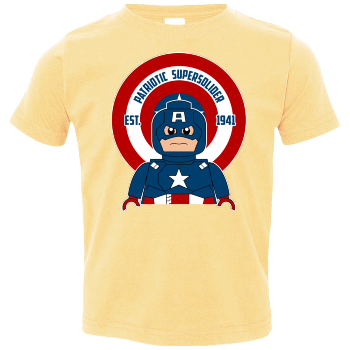 T-Shirts Butter / 2T Patriotic Supersoldier Toddler Premium T-Shirt