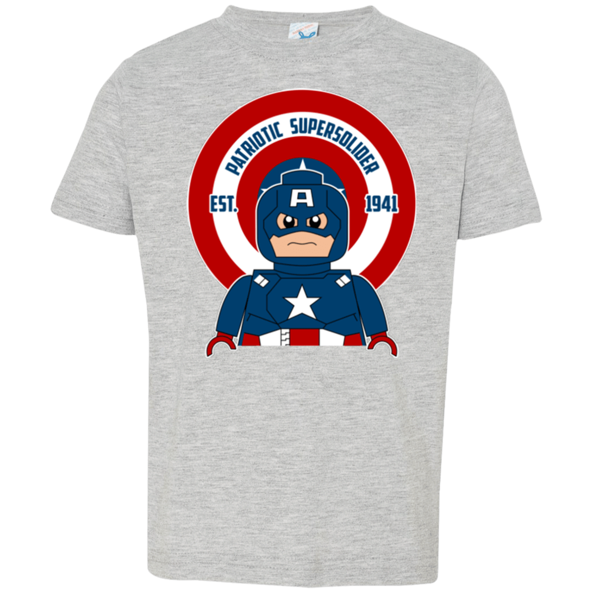 T-Shirts Heather / 2T Patriotic Supersoldier Toddler Premium T-Shirt