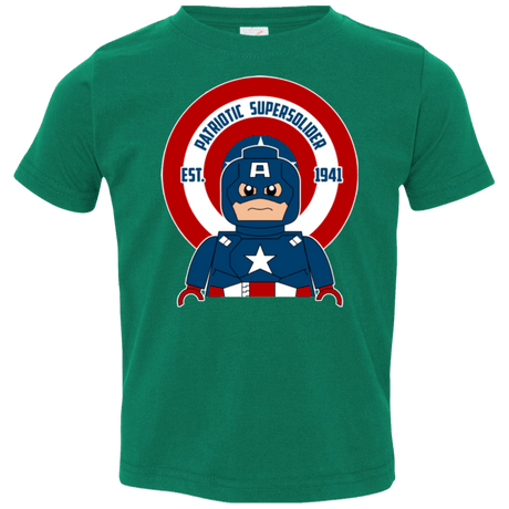 T-Shirts Kelly / 2T Patriotic Supersoldier Toddler Premium T-Shirt