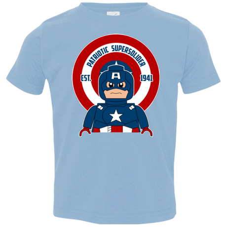 T-Shirts Light Blue / 2T Patriotic Supersoldier Toddler Premium T-Shirt