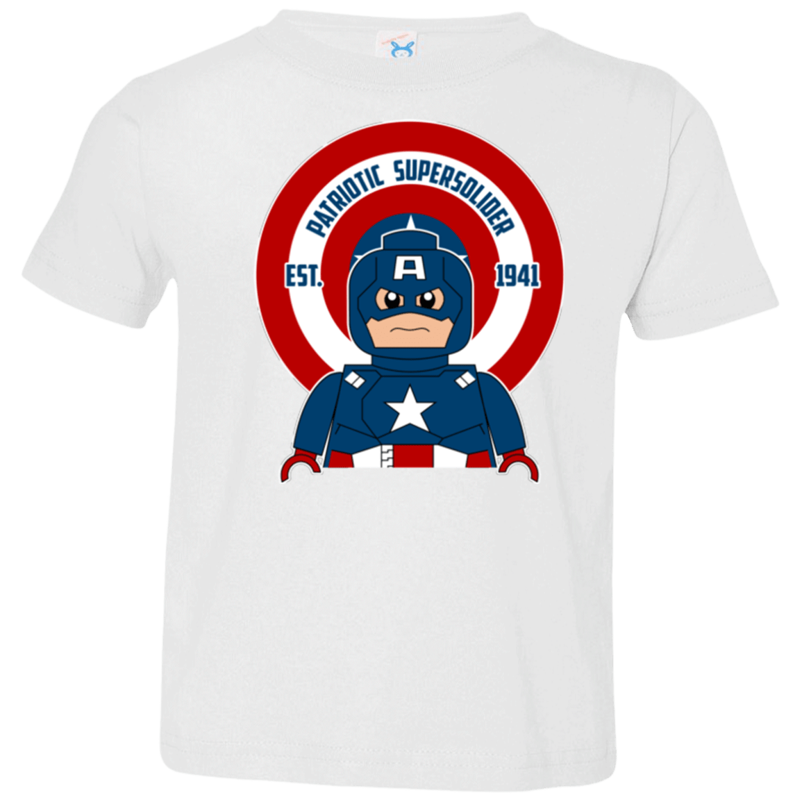 T-Shirts White / 2T Patriotic Supersoldier Toddler Premium T-Shirt