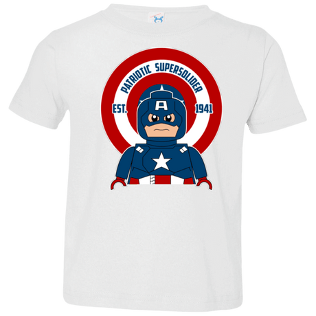 T-Shirts White / 2T Patriotic Supersoldier Toddler Premium T-Shirt